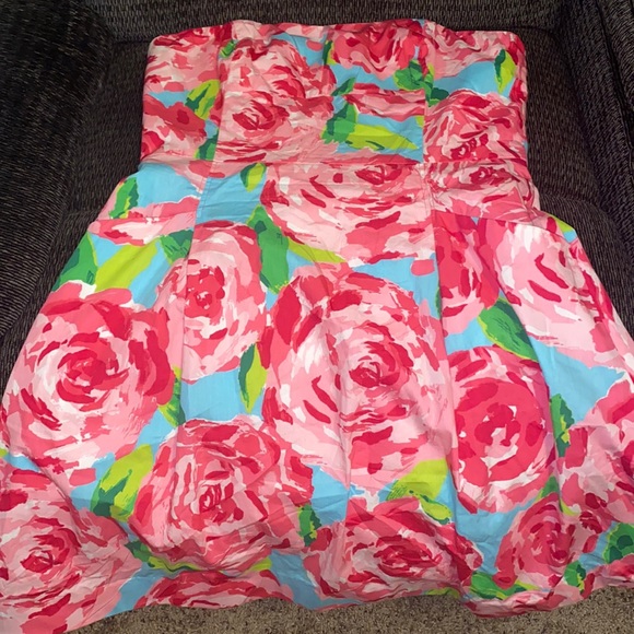 Lilly Pulitzer BLOSSOM FIRST IMPRESSIONS DRESS - HOLY GRAIL - RARE π - Picture 2 of 7